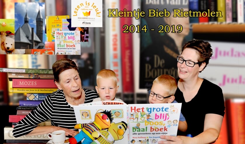 Kleintje Bieb in Rietmolen viert feest. Foto: Theo Temmink