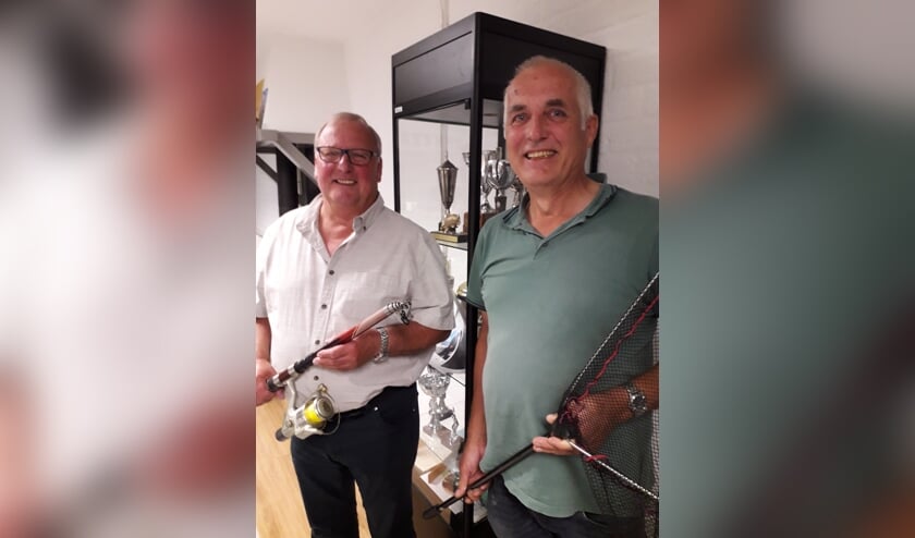 Arie Doornink (rechts) en Wilfried Brand. Foto: Han Rutgers