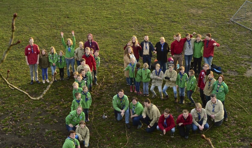 75 jaar scouting Gorssel. Foto: Tristan de Boer