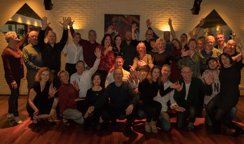 Een aantal deelnemers aan de wedstrijd. Foto: Wilco -dansstudio Vieberink