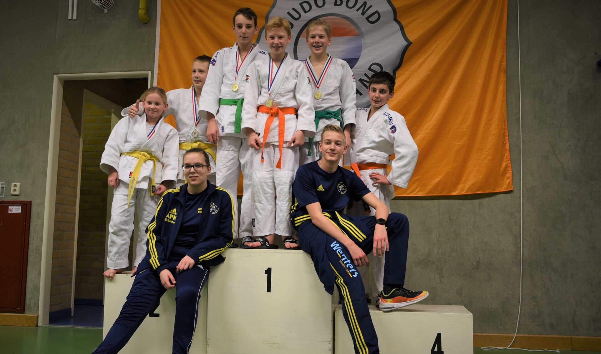 e Winterswijkse judoka's presteren goed. Foto: PR 