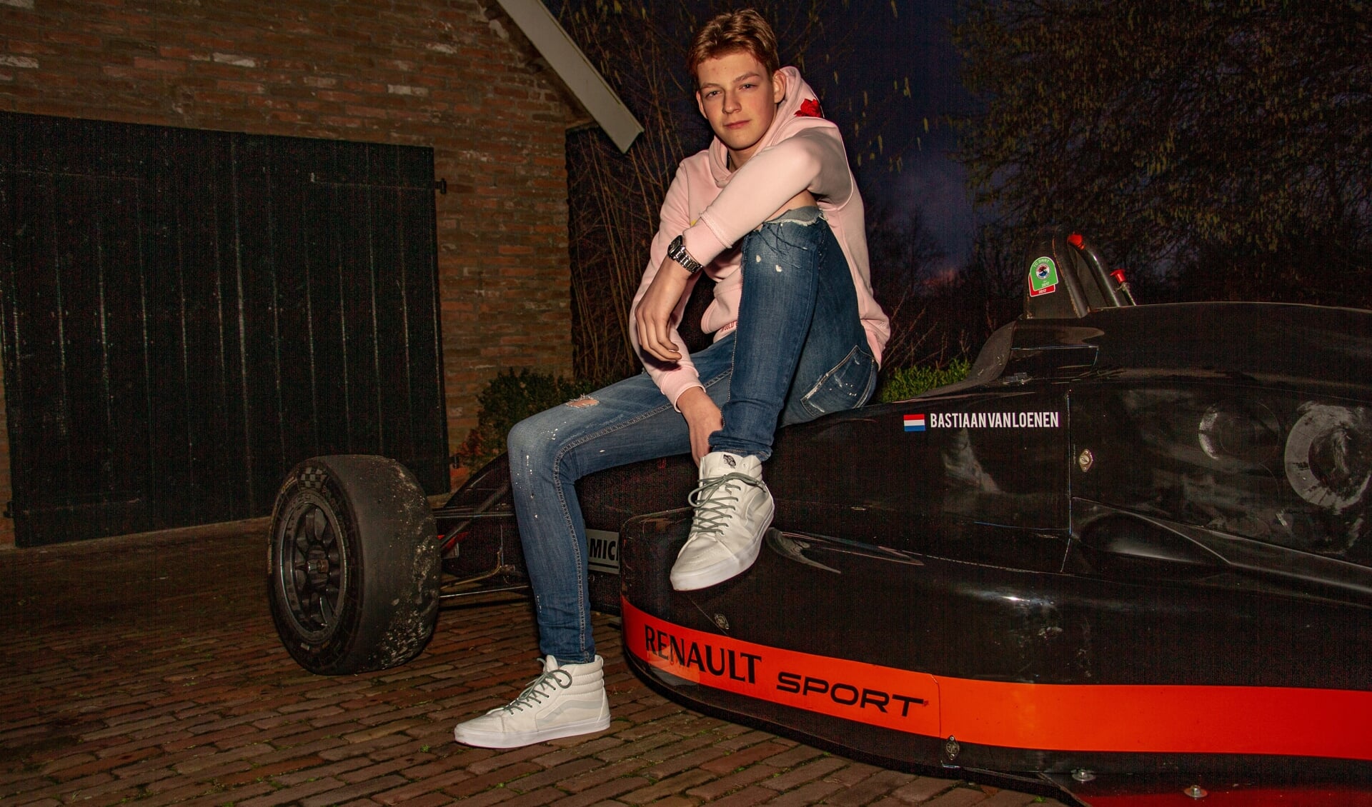 Jong racetalent Bastiaan van Loenen start 2020 in de Formule Renault. Foto: Liesbeth Spaansen