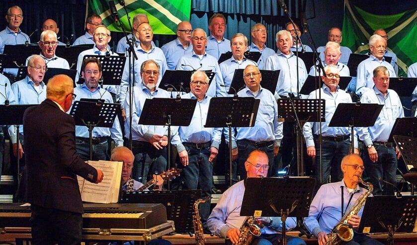 De Berkelzangers tijdens een optreden. Foto: PR