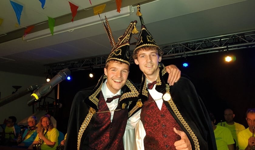 Prins Jelle en Adjudant Pascal. Foto: PR