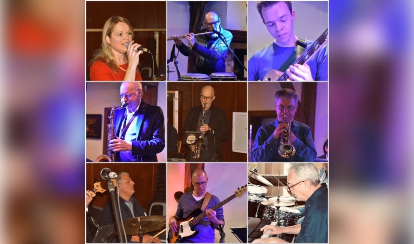 Het JW Copple Collective met in het midden Bert Weevers. Foto: PR
