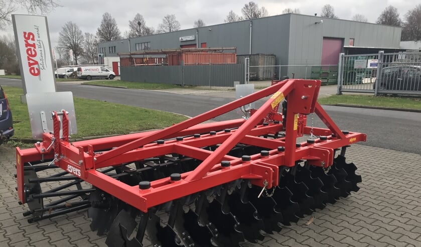 Evers schijveneg met hydraulische hoekverstelling. Foto: PR
