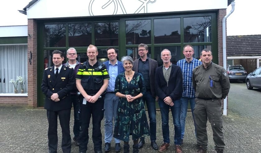 Ondertekenaars Intentieverklaring Keurmerk Veilig Buitengebied. Foto: PVO Oost-Nederland