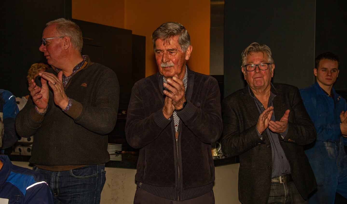 Henk Wissink en Paul Rutten vieren 40-jarig jubileum bij Reesink Productions. Foto: Liesbeth Spaansen