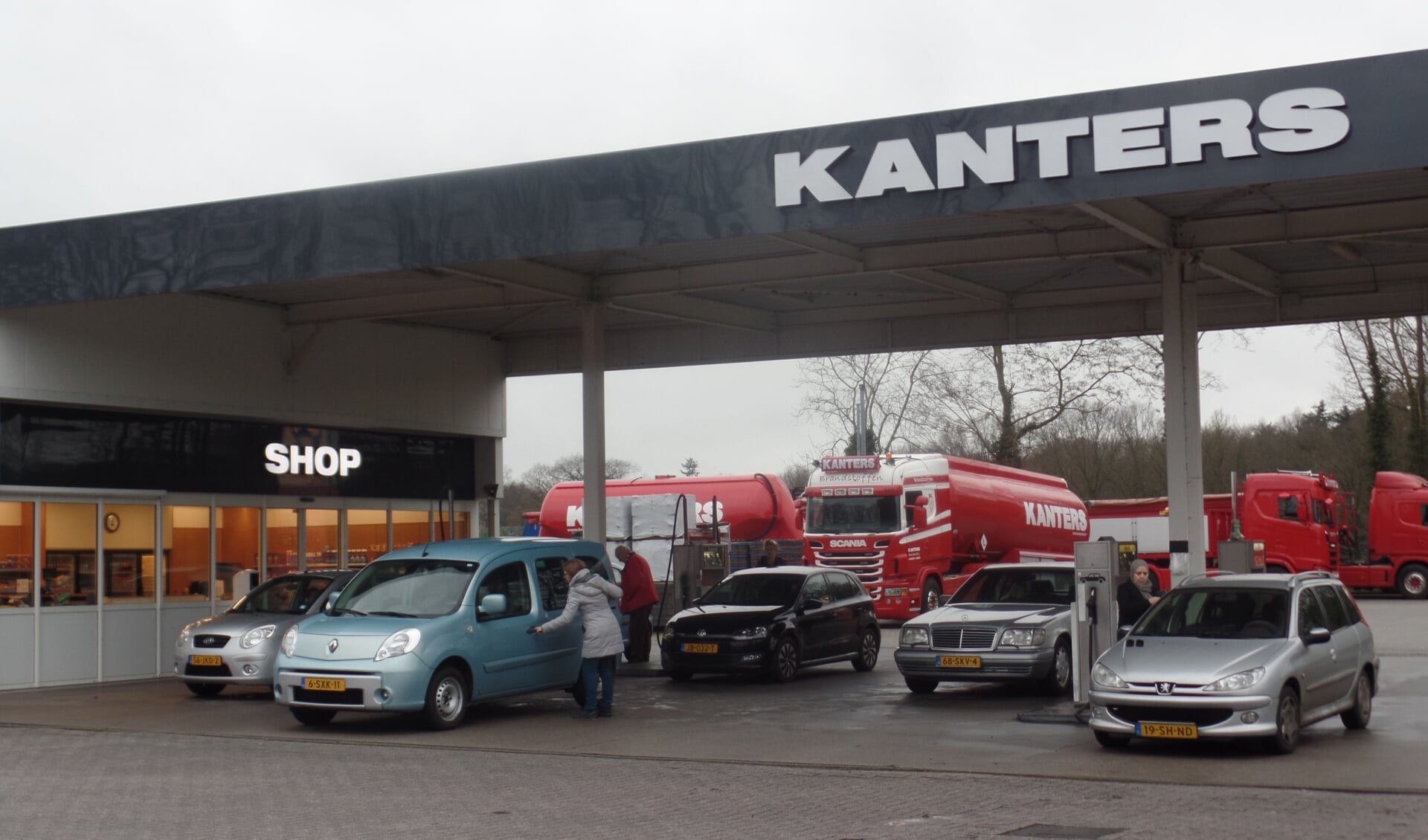 Talloze automobilisten weten het Total Tankstation Kanters in Ruurlo te vinden. Foto: Jan Hendriksen