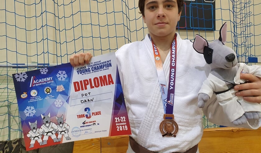 Daan Pot scoort in het Russische Kaliningrad een derde plaats bij de Young Champions. Foto: PR