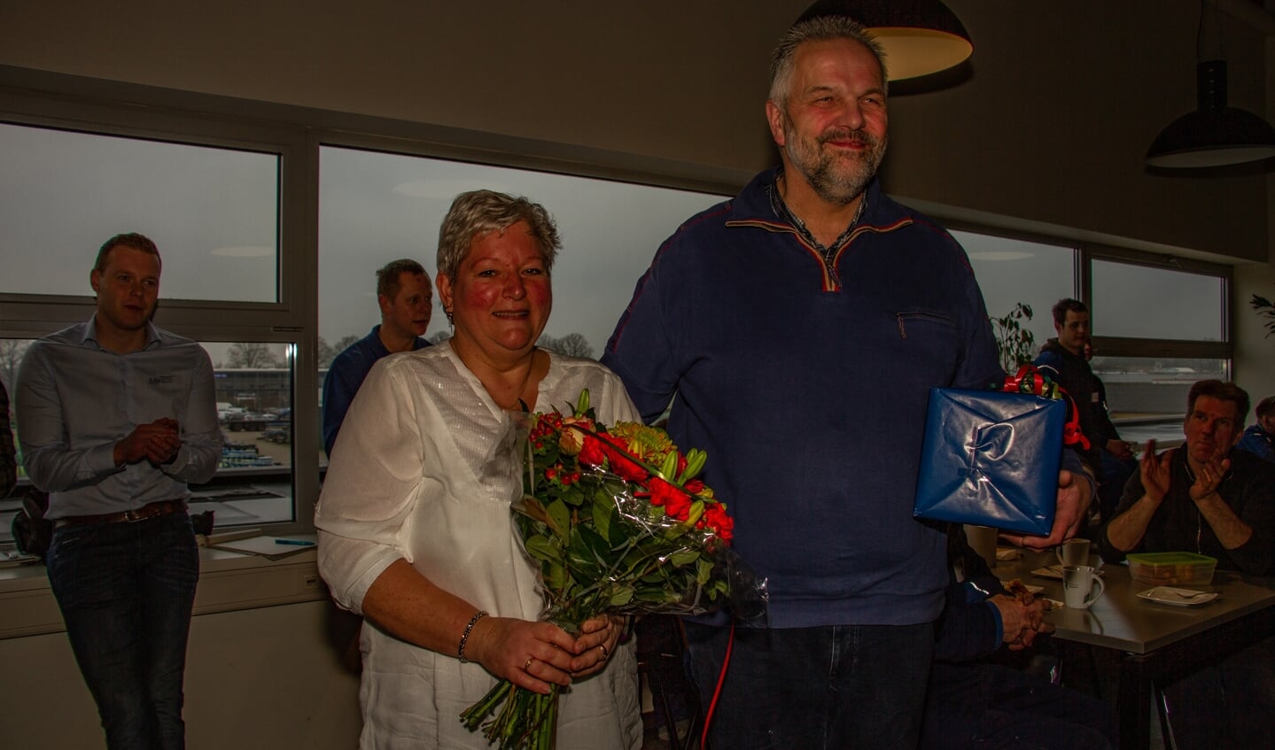 Henk Wissink en Paul Rutten vieren 40-jarig jubileum bij Reesink Productions. Foto: Liesbeth Spaansen