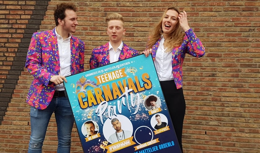 Op de foto vlnr Corné Prins, Menno Huisman en Meg Nijenhuis.
