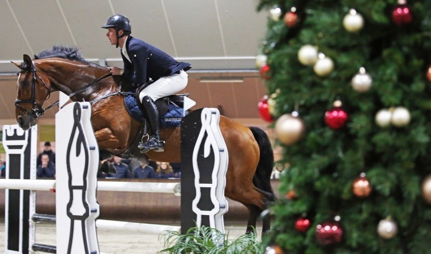 Vincent Geerink wint met Flying Echo de PSC Grote Prijs in Vragender. Foto: Wendy Scholten