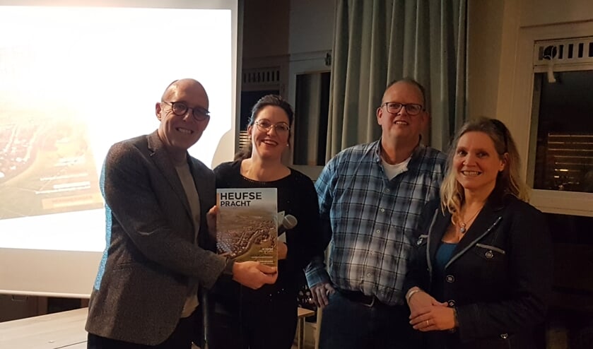 Harry Matser, Anja Horus, Eric van Schie en Isabell Verhoef. Foto: PR