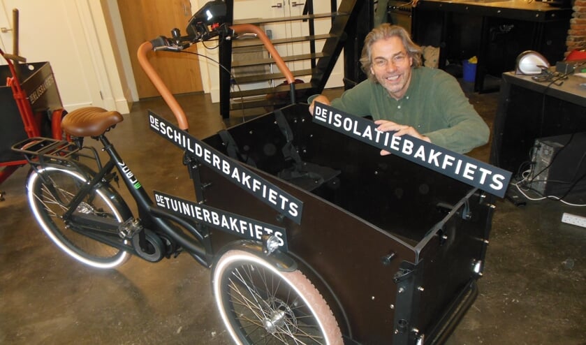 Martijn Ebbinge van De Klusbakfiets streeft met specialisatie naar meer kluskwaliteit. Foto: Eric Klop