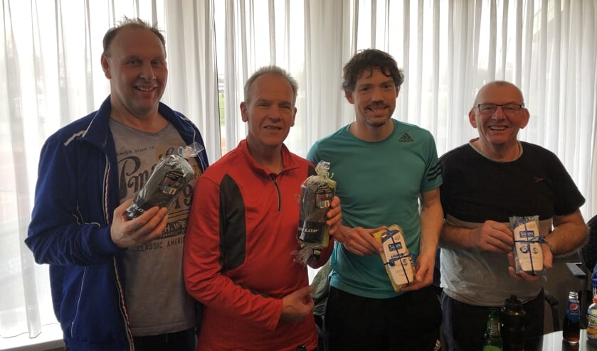 De finalisten van het wintertoernooi. Foto: PR KSH