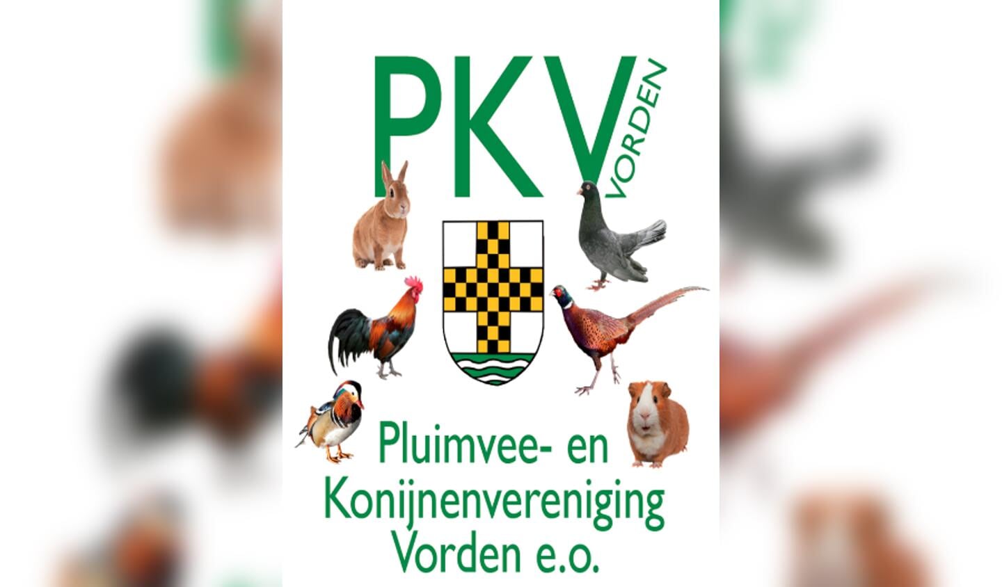 Logo Pluimvee- en Konijnenvereniging Vorden en Omstreken . Foto: PKV