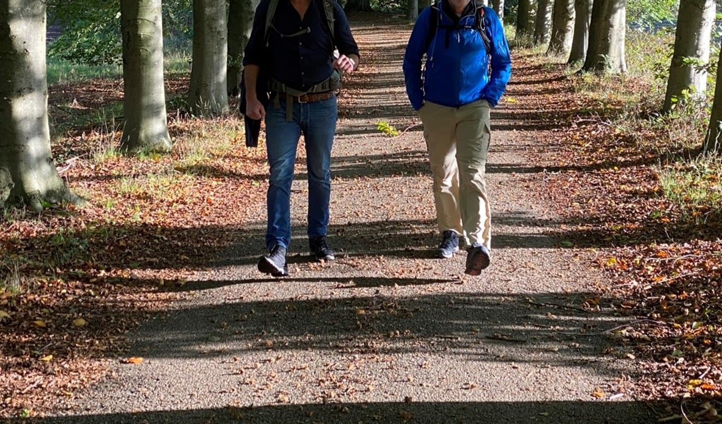 Op pad met hoogleraar Joep Teijink. Foto: PR