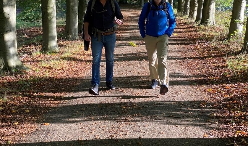 <p>Op pad met hoogleraar Joep Teijink. Foto: PR</p>
