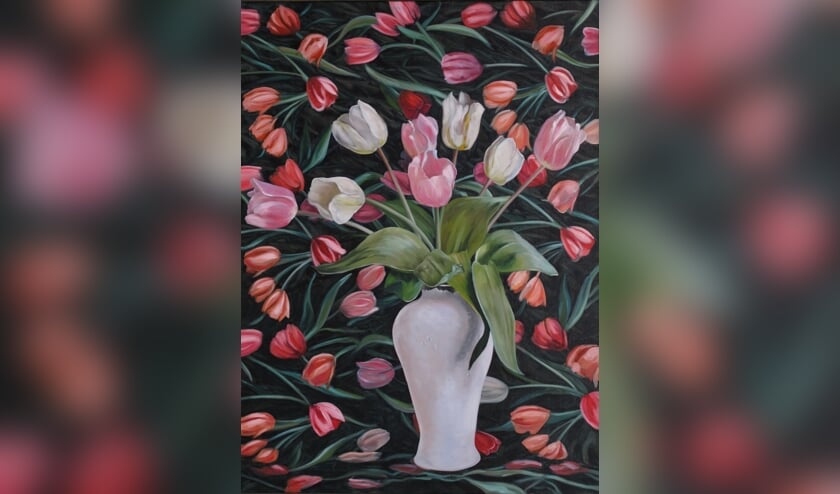 <p>Kunstwerk 'Tulpen' van Theo Leijdekkers. Foto: Kunst of Art</p>