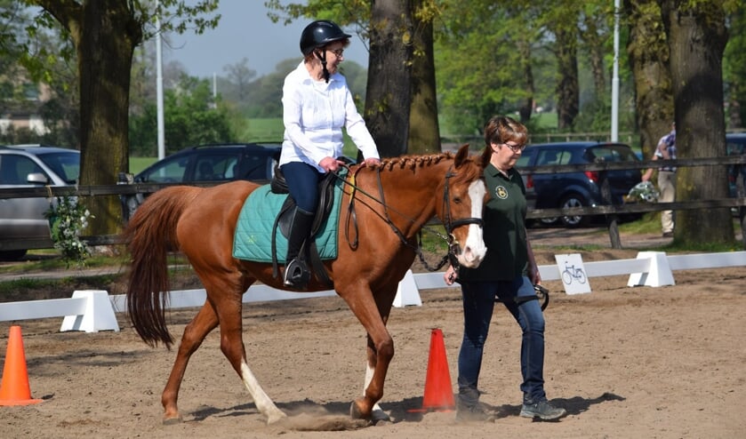 <p>Proefje rijden. Foto: Gerdie Stikkelman</p>