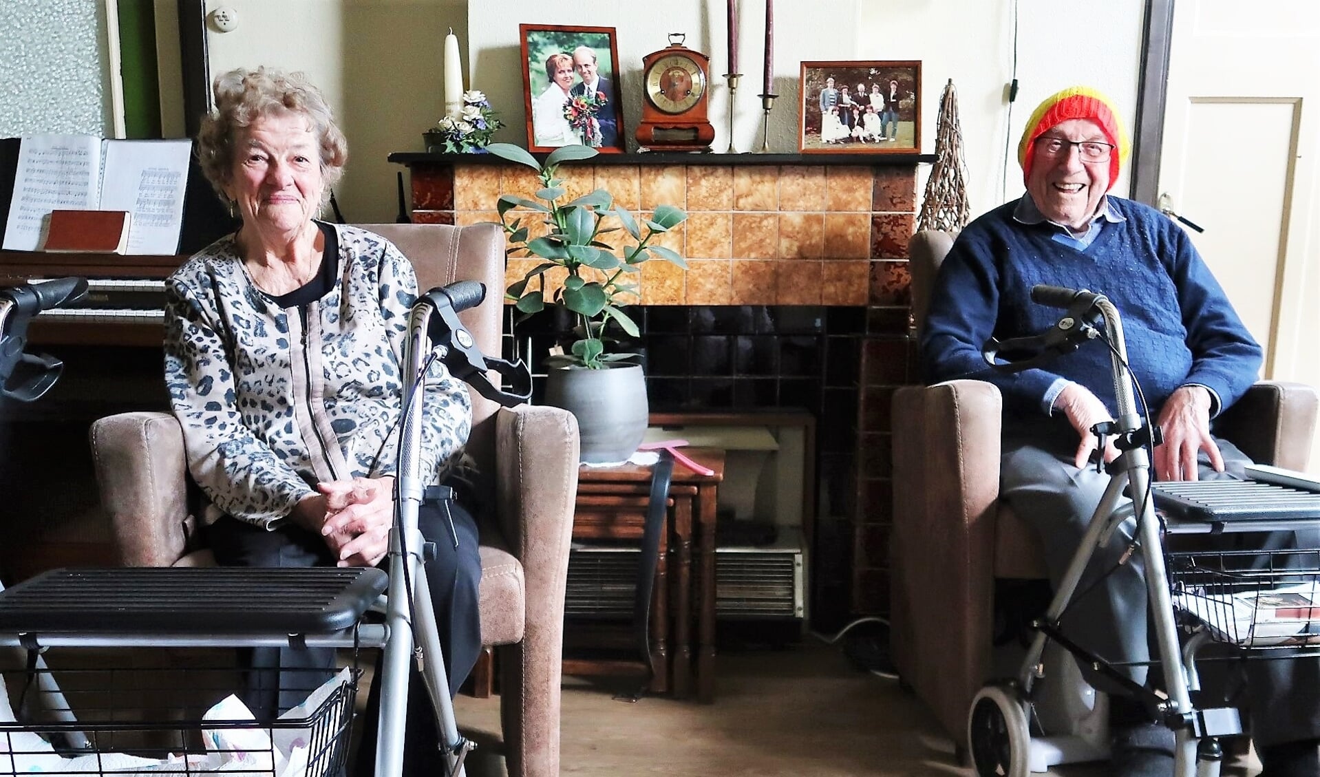 Het echtpaar Frans en Doortje Groot Zevert-Bleumink. Foto: Theo Huijskes