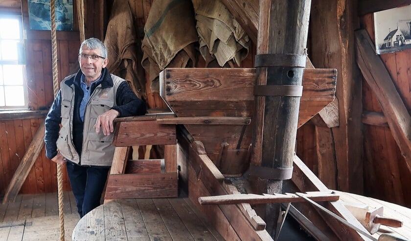 Frans Wopereis in zijn tweede thuis. Foto: Theo Huijskes