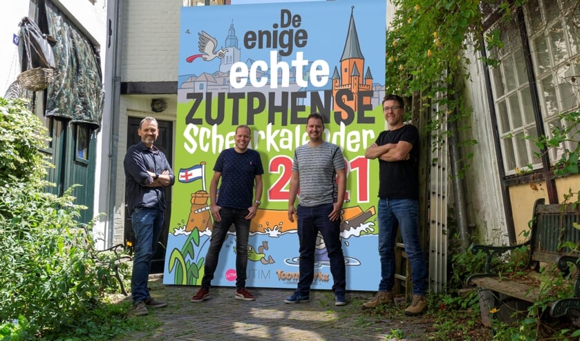 <p>LutimToonworkz: vlnr. John Post, Maarten van Kranenburg, Patrick van den Brink en Derk-Jan Rouwenhorst. Foto: PR</p>