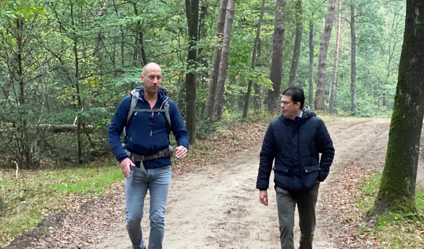 Onderweg samen met Joost van Oostrum. Foto: eigen foto