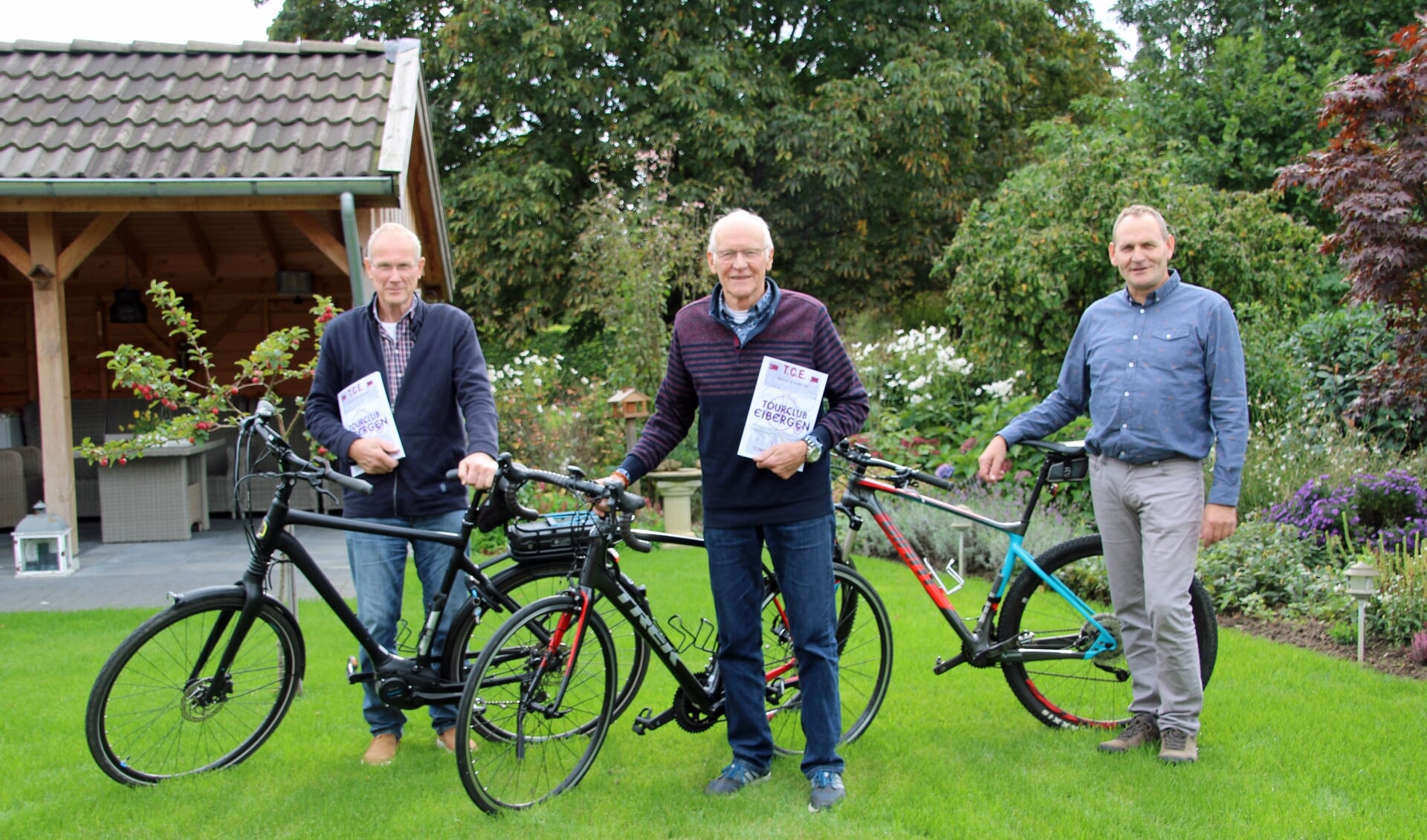 Van links af Bernard Boomkamp, Leo Sijtsma en Johan Voortman. Foto: Lydia ter Welle