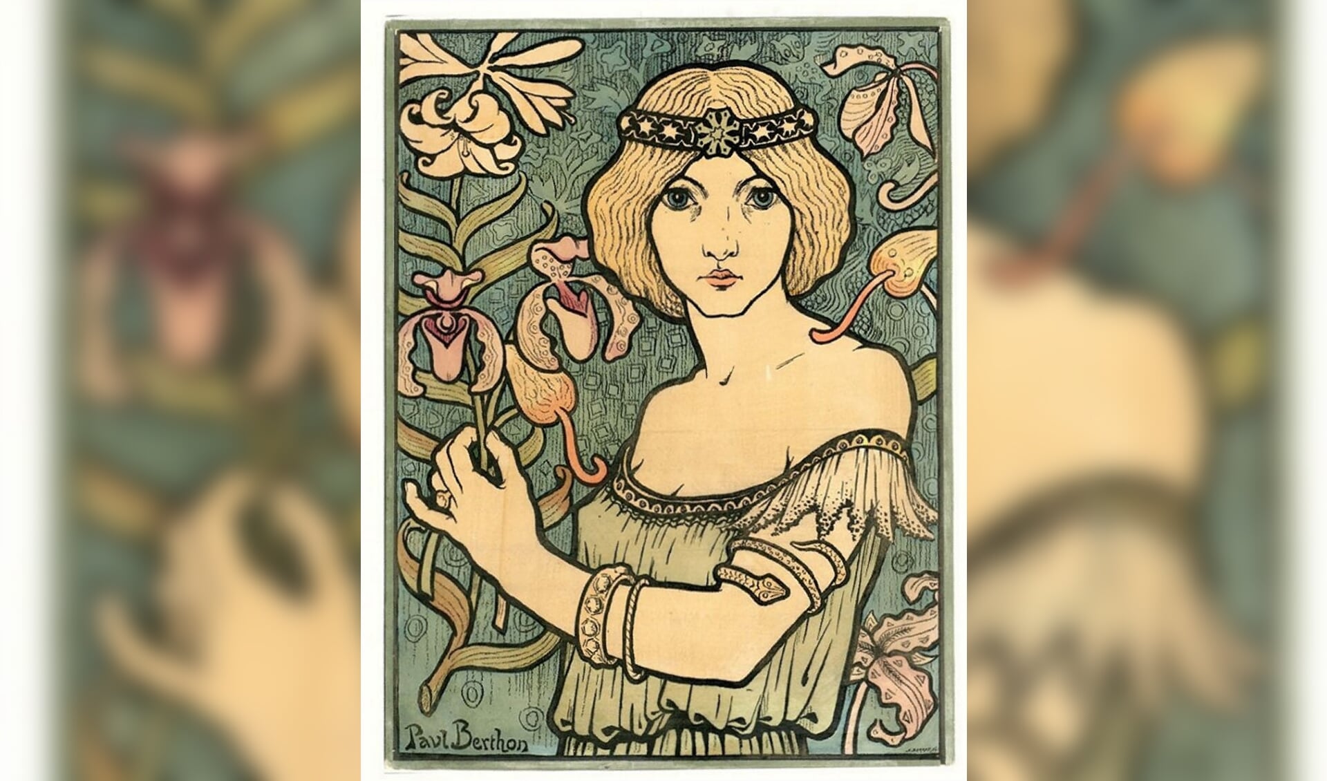 De vrouw in de Art Nouveau. Foto: PR
