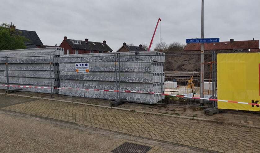 Eén van de plekken waar wordt gebouwd: de Karel Doormanstraat in Eibergen. Foto: Rob Stevens