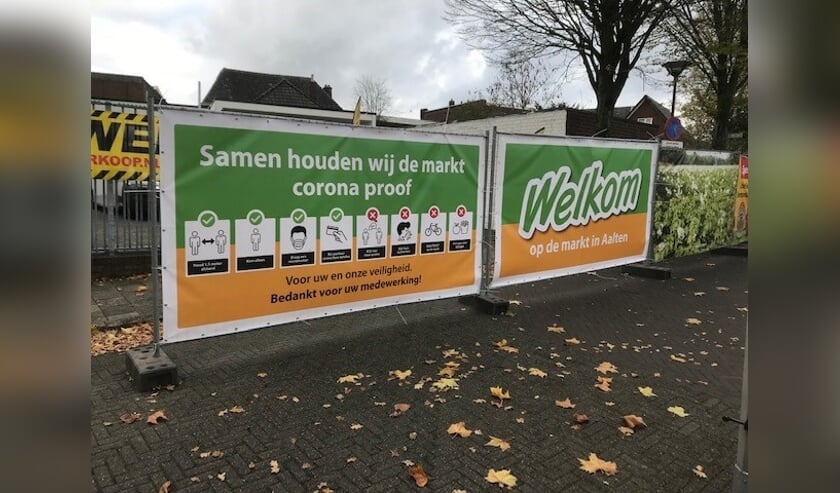 Iedereen is welkom op de markt, maar wordt wel dringend verzocht zich aan de veligheidsvoorschriften te houden. Foto: PR