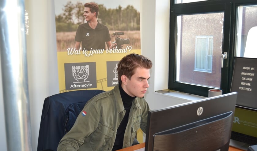 Joppe Roos in zijn kantoor. Foto: Karin Stronks