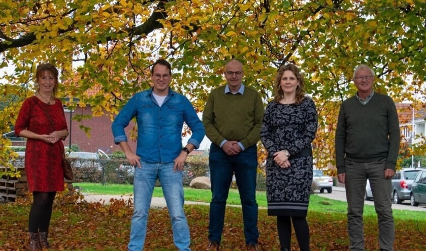 Het bestuur van de stichting. Foto: PR