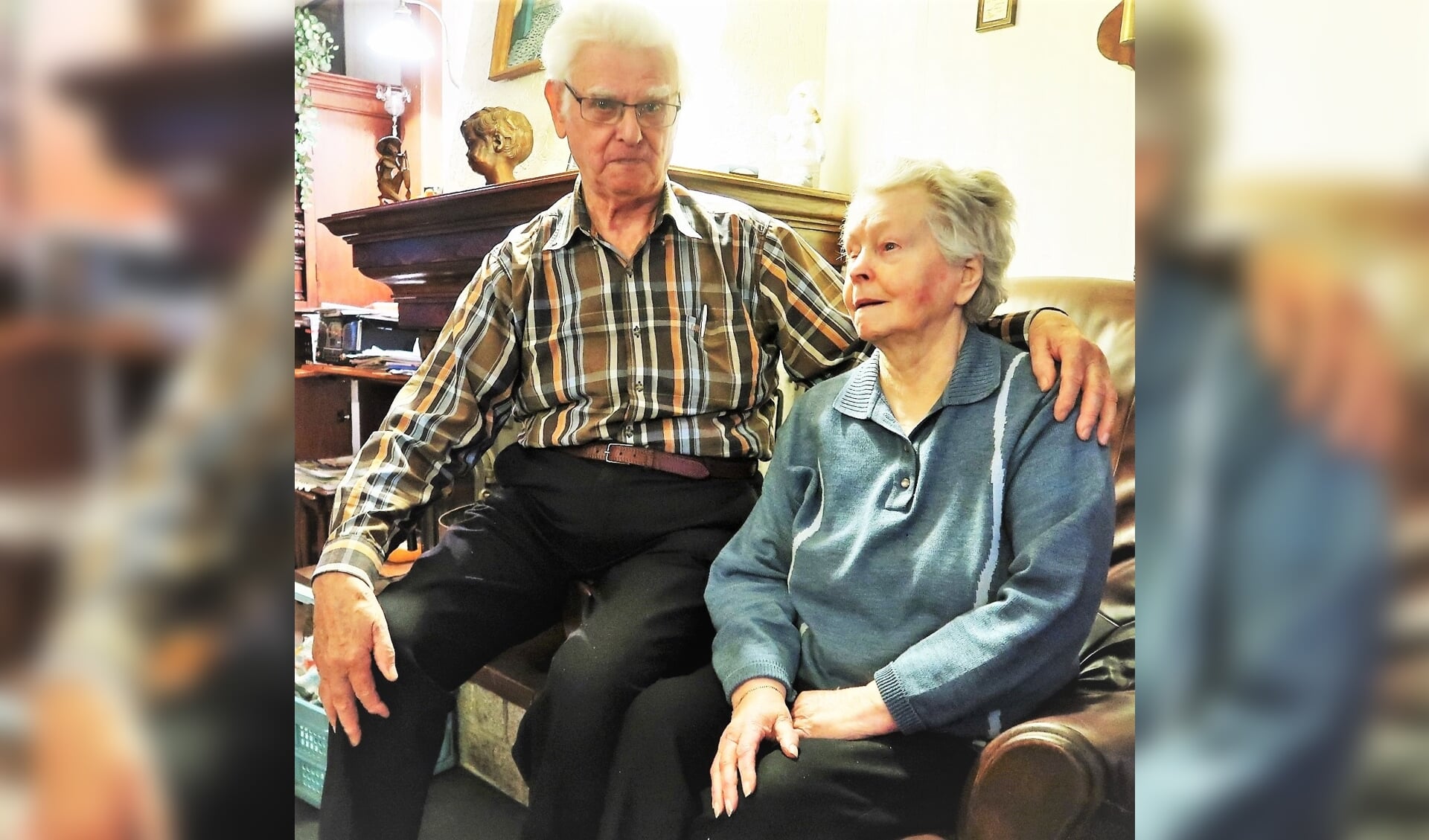 Jan en Trudi Bruggeman al 60 jaar getrouwd. Foto: Theo Huijskes