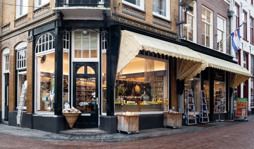 <p>Gezondheidsspeciaalzaak Binorm aan de Turfstraat in Zutphen. Foto: Nike Martens</p>