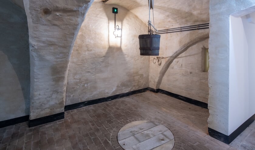 <p>Waterput in de kelder van Kasteel Hackfort. Foto: Natuurmonumenten</p>