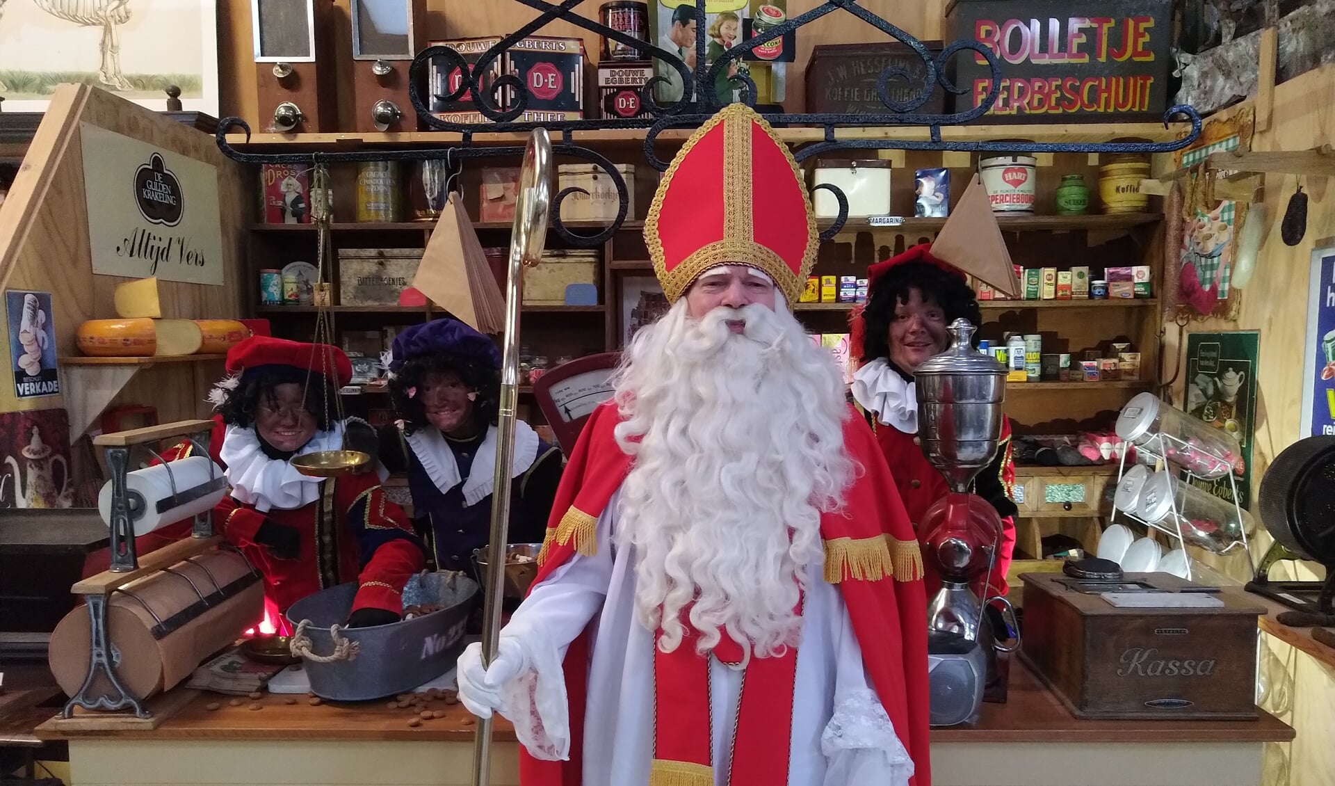 Sint heeft een videoboodschap voor alle Zelhemse kinderen. Foto: PR