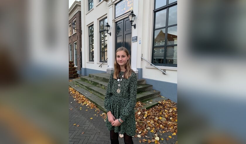 <p>Novin Mateman is de nieuwe kinderburgemeester. Foto: Communicatie gemeente Aalten</p>