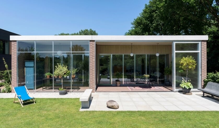 <p>Tuinkamer van de woning. Foto: PR</p>