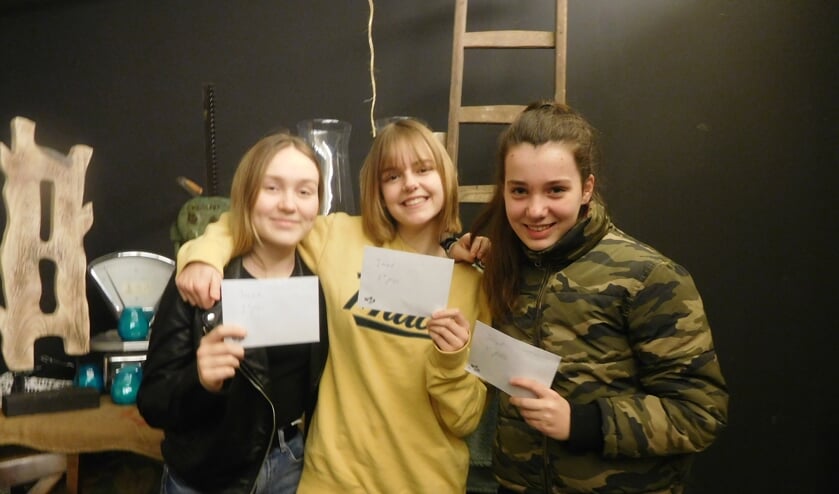 Noortje van der Aa, Emma Klein en Britt Geurkink. Foto: PR CSV