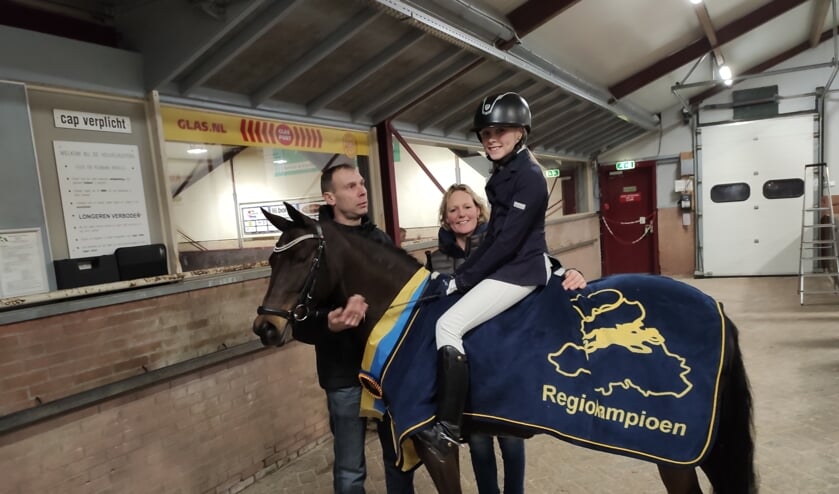 Mayke werd kampioen. Foto: PR