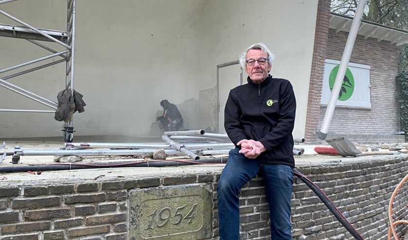 Penningmeester en projectleider Ton Schepers. Foto: PR