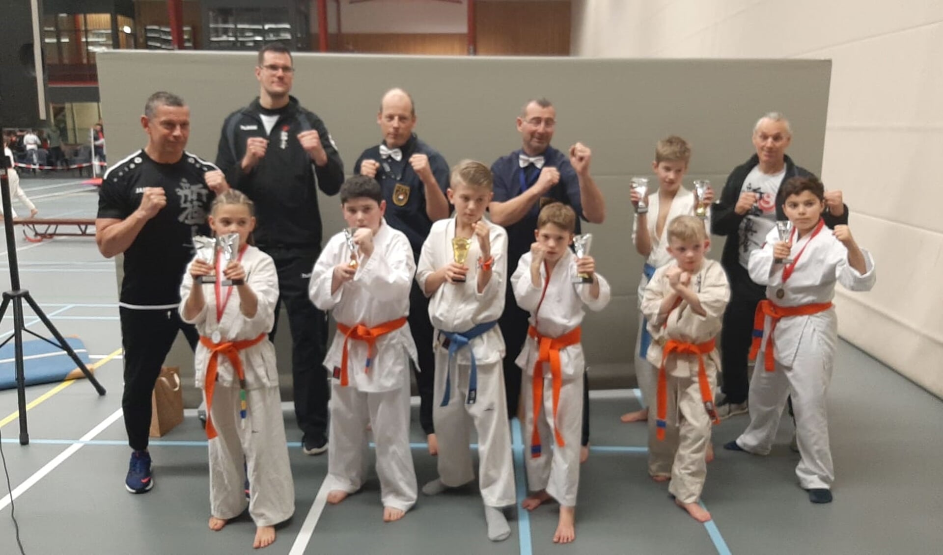 De Winterswijkse karateka's.Foto: PR 
