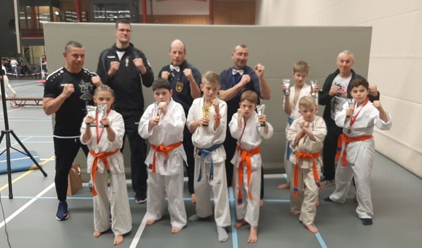 De Winterswijkse karateka's.Foto: PR