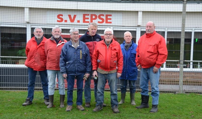 De groenploeg van SV Epse. Foto's: Roel Hendriks