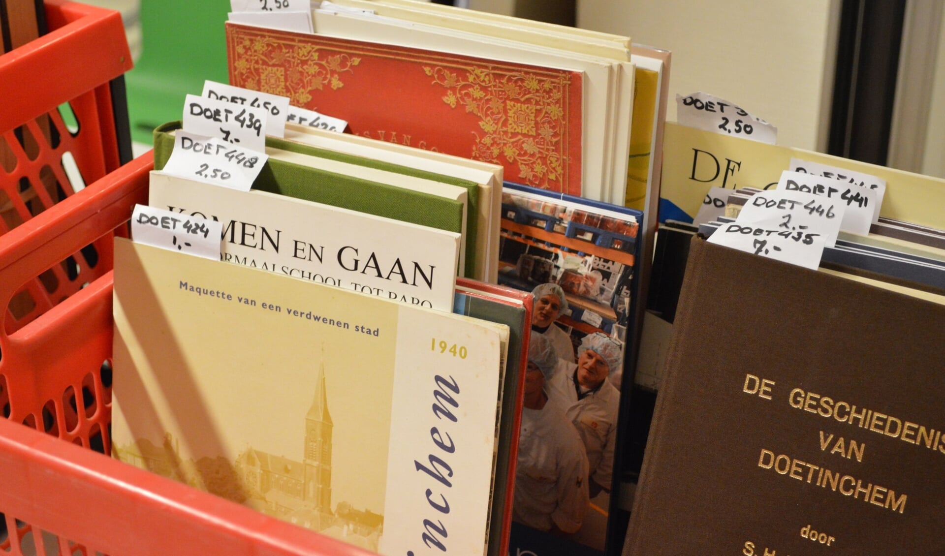 Streekboeken bij het Erfgoedcentrum Achterhoek en Liemers. Foto: PR