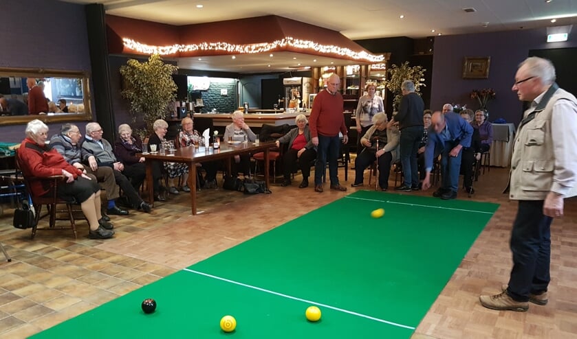Zonnebloemmiddag met koersbal, sportief en gezellig. Foto: PR