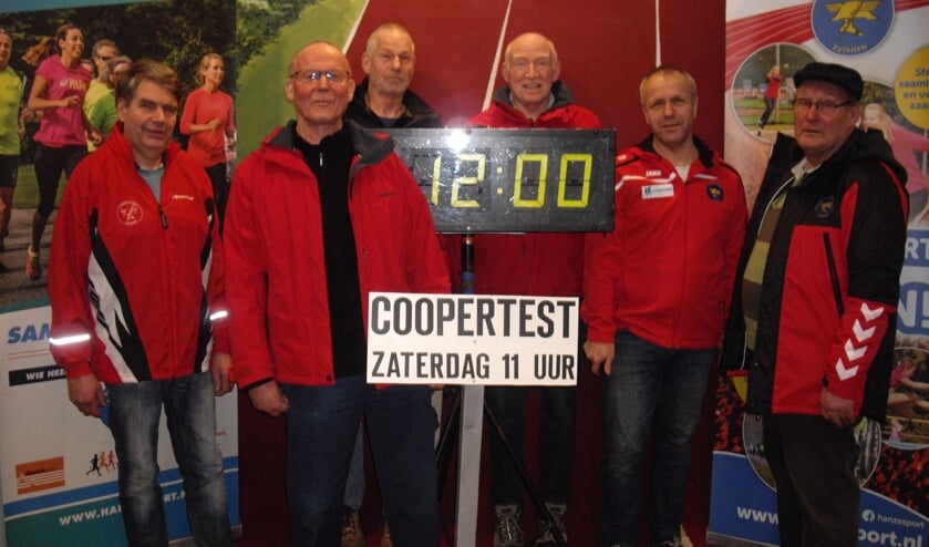 V.l.n.r.: Herman Terwel, Harry Post, Louis Kok, Dico Oprel, Eddy Groen en Gerrit Vos. Foto: PR